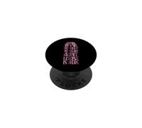 No Need to Fear Aunt Louise is Here Prénom Arc-en-Ciel PopSockets PopGrip Adhésif
