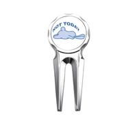 no/no Animal Lies Rest Art Deco Fashion Golf Divot Tool Golf Ball Marker Repair Tool