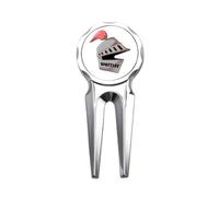 no/no Animation Chevalier Corselet Golf Divot Tool Golf Ball Marker Repair Tool