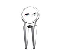 no/no Animation Cocs Side Eyes Golf Divot Tool Golf Ball Marker Repair Tool