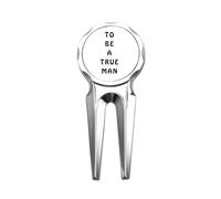 no/no Become True Man Love Future Outil de divot de golf Outil de réparation de marqueur de balle de golf
