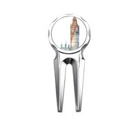 no/no Big Ben in Britain Outil de réparation de balle de golf Art déco