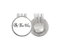 no/no By The Way Clip magnétique en émail pour casquette de golf