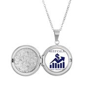 no/no Calme trading Trend My Art Déco Fashion Médaillon Collier Hold Photo Bijoux Cadeau d'anniversaire