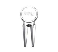 no/no Care And Tact Give You Balance Life Quotes Golf Divot Tool Golf Ball Marker Repair Tool