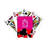 no/no Carte Cage Continent Antarctique Symbole Poker Jeu Classique