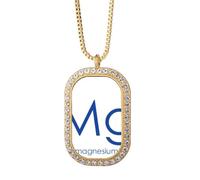 no/no Chestry Elements Collier avec pendentif en forme de tableau périodique en métal alcalin et magnésium