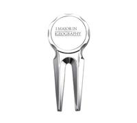 no/no Citation I Major In Geography Golf Divot Tool Golf Ball Marker Repair Tool