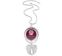 no/no Clean Decisions Affect Themselves Pendentif ailes d'ange rotatif Collier Bijoux, M