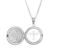 no/no Collier avec médaillon avec paroles de combattant militaire Art déco