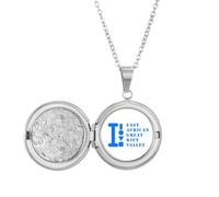 no/no Collier avec médaillon de la vallée du Rift Afrique de l'Est - Cadeau d'anniversaire