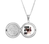 no/no Collier avec médaillon pour chien qui attire l'attention - Cadeau d'anniversaire