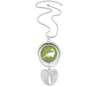 no/no Collier avec pendentif en forme d'ailes d'ange et de proie - Taille du corps, M