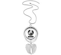 no/no Collier avec pendentif en forme d'ailes d'ange - Trésor national chinois, M