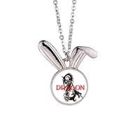 no/no Collier avec pendentif en forme de dragon - Mythe occidental - Cadeau idéal
