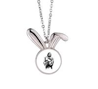 no/no Collier avec pendentif en forme de lapin miséricordieux Sauveur gentillesse