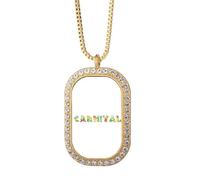 no/no Collier avec pendentif en forme de police brésilienne pour carnaval