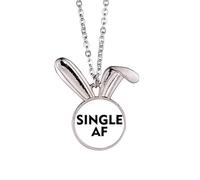 no/no Collier avec pendentif lapin insatisfaction émotionnelle unique