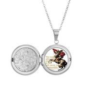 no/no Collier médaillon de guerre napoléonienne de l'Euan Will - Cadeau d'anniversaire