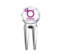 no/no Constellation Fate Birthday Celebration Cancer Golf Divot Tool Golf Ball Marker Outil de réparation