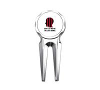 no/no Dont Let Man Be The Last Animal Golf Divot Tool Golf Ball Marker Repair Tool