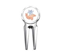 no/no Equinox Flower Interlude Blossom Control Golf Divot Tool Golf Ball Marker Outil de réparation