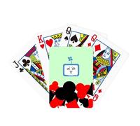 no/no Insidious Petite TV Fcartoon Symbole Poker Jeu de cartes classique