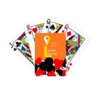 no/no Jeu de cartes de poker Luxembourg Geography Coordinates Trave Symbole Jeu classique