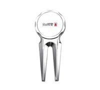 no/no Les mots chinois en ligne sont presque terminés - Outil de divot de golf - Outil de réparation de marqueur de balle de golf