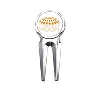 no/no Line Figure Dome Cove Golf Divot Tool Golf Ball Marker Outil de réparation