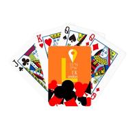 no/no London Geography Jeu de cartes à jouer avec symbole de voyage