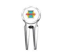 no/no Lover Love The Only Romance Golf Divot Tool Golf Ball Marker Repair Tool