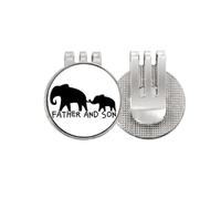 no/no Marqueur de balle de golf magnétique en émail pour enfants