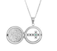 no/no Médaillon de coïncidence avec erreur lors de la recherche - Cadeau d'anniversaire