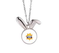 no/no Midsummer Festival Harvest Joy Collier Pendentif Lapin Animal Bijoux Cadeau