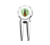 no/no Outil de réparation de marqueur de balle de golf d'animation de guitare
