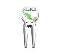 no/no Outil de réparation de repère de balle de golf mexicain de style carte du Mexique