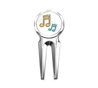 no/no Panneau musical Outil de divot de golf Outil de réparation de balle de golf