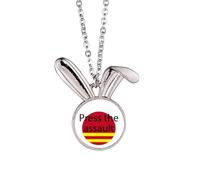 no/no Press The Assault Collier avec pendentif lapin Art déco
