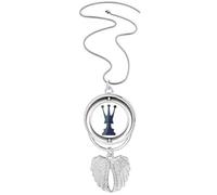 no/no Roy Monarch Collier avec pendentif en forme d'ailes d'ange, M