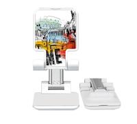 no/no Support de téléphone portable réglable pour théâtre romain Italie Rome paysage