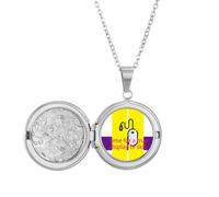 no/no Time For A True Display Of S Médaillon Collier Photo Bijoux Cadeau d'anniversaire