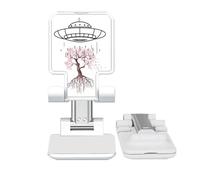 no/no UFO Rain Irrigate Peach Trees Support réglable pour téléphone portable Bureau pliable