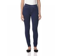 No Nonsense Classic Leggings-Jeggings for Women with Real Back Pockets, High Waisted Stretch Jeans, Denim délavé Moyen, M Femme