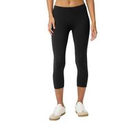 No Nonsense Legging Capri en Coton pour Femme, Noir, M