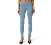 No Nonsense Legging Classique en Jean pour Femme avec véritables Poches arrière, élastique, Taille Haute, Extensible et Tendance, Denim Clair, M