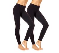 No Nonsense Legging en Coton pour Femme, Taille L