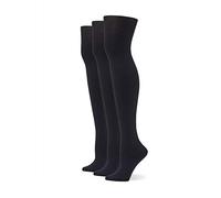 No Nonsense Shapes High Waist Tights Cuisses, Noir, 3 Paires, M (Lot de 3) Femme