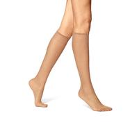 No Nonsense Sheer Knee High Value Pack with Comfort Top Sockshosiery, Bout renforcé bronzé, Lot de 10 Paires, Taille Unique Femme