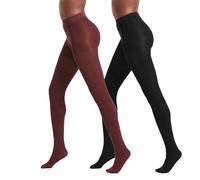 No Nonsense Super Opaque Collants Amincissants de contrôle pour femme - - Large